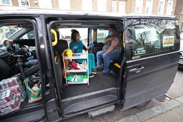 London Vaxi Taxi mobile clinics - VaxTransit
