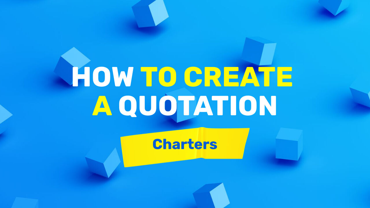 Create and confirm a quotation